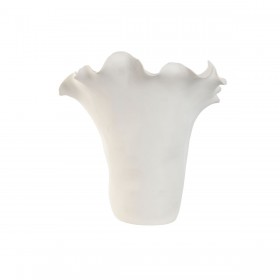 Vaso Home ESPRIT Bianco Ceramica 29 x 26 x 27 cm