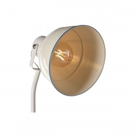 Lampada da Terra Home ESPRIT Azzurro Bianco Metallo 220 V 40 x 28 x 171 cm