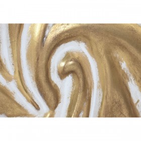 Decorazione da Parete Home ESPRIT Dorato 94,5 x 4,5 x 94,5 cm (2 Unità)