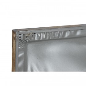 Decorazione da Parete Home ESPRIT Dorato 94,5 x 4,5 x 94,5 cm (2 Unità)