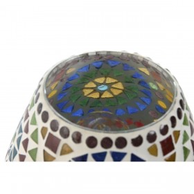 Lampada da tavolo Home ESPRIT Multicolore Alluminio Cristallo 220 V 13 x 13 x 17 cm (2 Unità)
