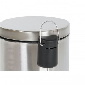 Cestino a pedale Home ESPRIT Argentato Acciaio inossidabile polipropilene 12 L