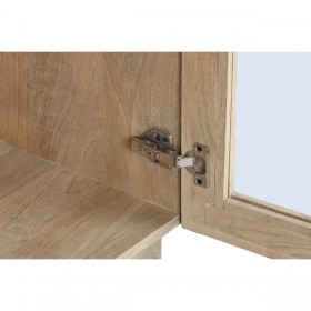 Stand Espositore Home ESPRIT Cristallo Legno di mango 80 x 40 x 180 cm