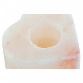 Portacandele DKD Home Decor Rosa Naturale Esci 11 x 11 x 5 cm (2 Unità)