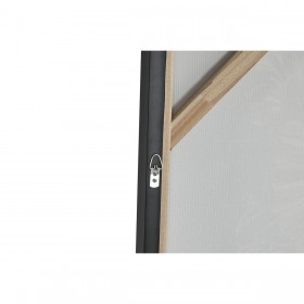 Quadro Home ESPRIT Nero Verde chica 80 x 3,5 x 120 cm (2 Unità)
