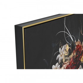 Quadro Home ESPRIT Nero Verde chica 80 x 3,5 x 120 cm (2 Unità)