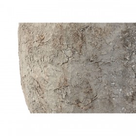 Vaso Home ESPRIT Bianco Metallo 21 x 21 x 37,5 cm