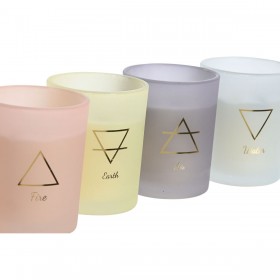 Candela Profumata Home ESPRIT Città 200 g (4 Unità)