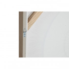 Tela Home ESPRIT Bianco Naturale Boho 92 x 4,5 x 92 cm (2 Unità)