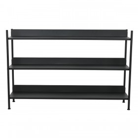 Scaffale Home ESPRIT Nero Metallo 120 x 30 x 76 cm