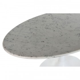 Tavolo da Pranzo Home ESPRIT Bianco Metallo Marmo 180 x 100 x 76 cm