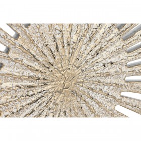 Decorazione da Parete Home ESPRIT Bianco Dorato Neoclassico 91 x 3 x 91 cm