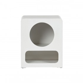 Comodino Home ESPRIT Bianco Legno MDF 40 x 30 x 48 cm