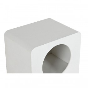 Comodino Home ESPRIT Bianco Legno MDF 40 x 30 x 48 cm
