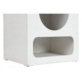 Comodino Home ESPRIT Bianco Legno MDF 40 x 30 x 48 cm