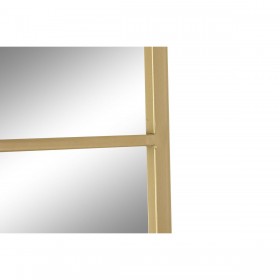 Specchio da parete Home ESPRIT Dorato 90 x 2 x 180 cm
