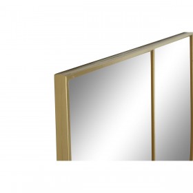 Specchio da parete Home ESPRIT Dorato 90 x 2 x 180 cm