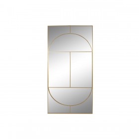 Specchio da parete Home ESPRIT Dorato 90 x 2 x 180 cm