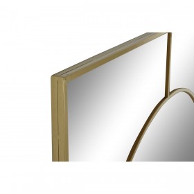 Specchio da parete Home ESPRIT Dorato 90 x 2 x 180 cm
