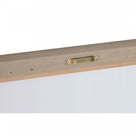 Quadro Home ESPRIT Marrone Beige polistirene Tela Città 52,5 x 2,8 x 52,5 cm (2 Unità)