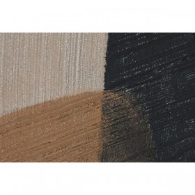 Quadro Home ESPRIT Marrone Nero Astratto Città 82 x 4,5 x 102 cm (2 Unità)