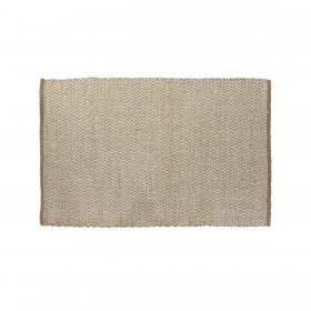 Tappeto Home ESPRIT Bianco Naturale 120 x 1 x 180 cm