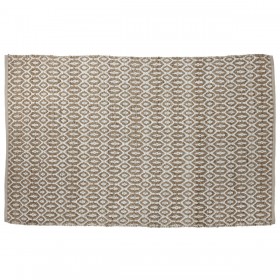 Tappeto Home ESPRIT Bianco Marrone Boho 200 x 300 cm