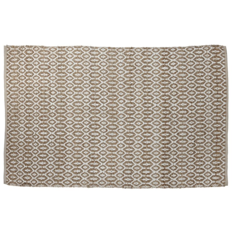 Tappeto Home ESPRIT Bianco Marrone Boho 200 x 300 cm