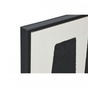 Quadro Home ESPRIT Amor! Bianco Nero Moderno 103 x 4,5 x 143 cm