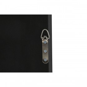 Quadro Home ESPRIT Nero Rosso Moderno 75 x 4 x 100 cm (2 Unità)