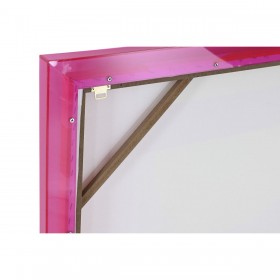 Quadro Home ESPRIT Giallo Rosa Moderno Città 80 x 3,3 x 120 cm (2 Unità)
