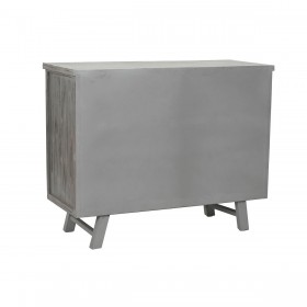 Cassettiera Home ESPRIT Grigio Multicolore Cottage 100 x 40 x 80 cm
