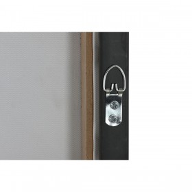 Quadro Home ESPRIT Azzurro Nero Dorato Pappagallo Tropicale 83 x 4 x 123 cm (2 Unità)