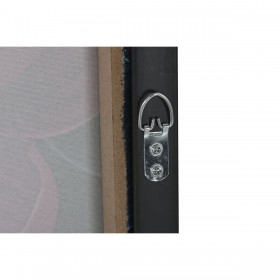 Quadro Home ESPRIT Nero Rosa 83 x 4 x 123 cm (2 Unità)