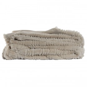 Coperta Home ESPRIT Beige 220 x 240 x 1 cm