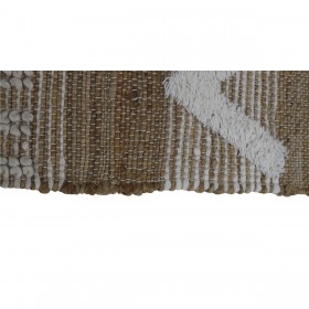 Tappeto Home ESPRIT Bianco Marrone Boho 140 x 200 x 1 cm