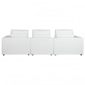 Divano Home ESPRIT Bianco Moderno 286 x 95,5 x 57 cm