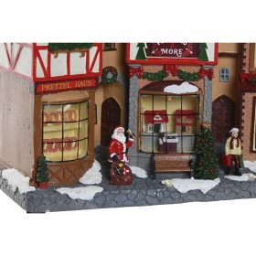 Decorazione Natalizia Home ESPRIT Multicolore Musicale 34 X 15 X 32 cm