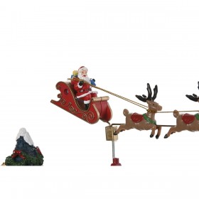 Decorazione Natalizia Home ESPRIT Multicolore Musicale 34 X 15 X 32 cm
