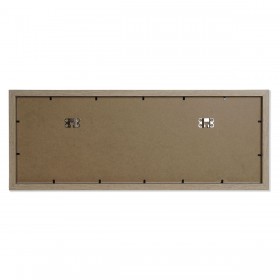 Cornice Portafoto Home ESPRIT Beige Cristallo Legno MDF Scandinavo 60 X 3 X 34 cm