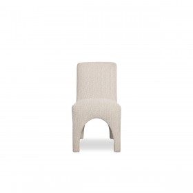 Sedia da Sala da Pranzo Home ESPRIT Grigio chiaro Poliestere 48 X 69 X 90 cm