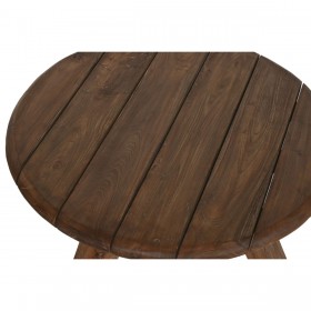 Set di 3 tavoli Home ESPRIT teak 80 x 80 x 43 cm