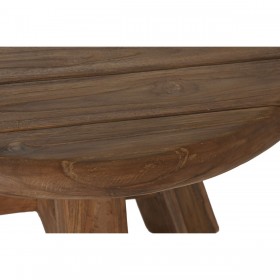 Set di 3 tavoli Home ESPRIT teak 80 x 80 x 43 cm