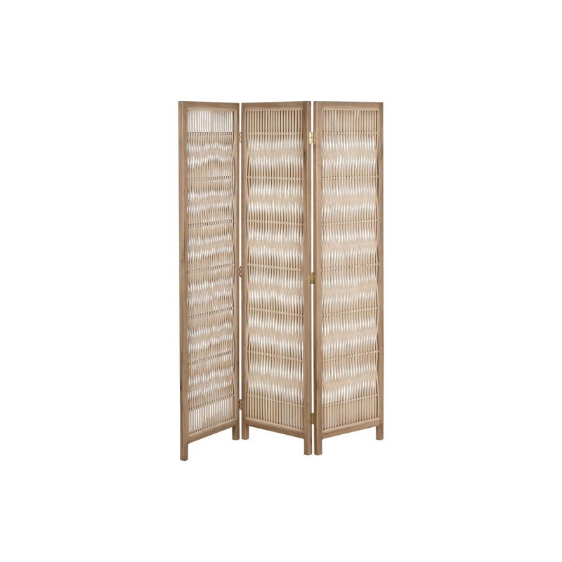 Paravento Home ESPRIT Marrone Abete 138 X 3,5 X 186 cm