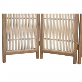 Paravento Home ESPRIT Marrone Abete 138 X 3,5 X 186 cm
