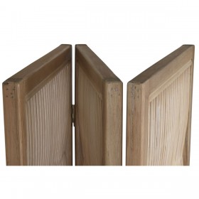 Paravento Home ESPRIT Marrone Abete 138 X 3,5 X 186 cm