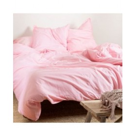 Copripiumino HappyFriday Basic Rosa chiaro 200 x 200 cm