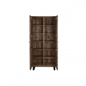 Armadio Home ESPRIT teak Fibra di cocco 85 X 40 X 185 cm