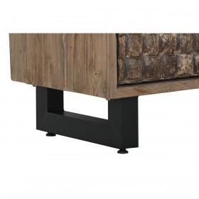 Armadio Home ESPRIT teak Fibra di cocco 85 X 40 X 185 cm