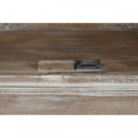 Stand Espositore Home ESPRIT Bianco Legno di mango 120 X 44 X 210 cm